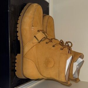 Men's Polo Ralph Lauren Redmond Bo-CSL  Wheat Nubuck Boots Sz 10.5D